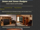 Website Snapshot of Jones & Jones Designs