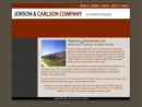 Website Snapshot of Jorson & Carlson Co Inc