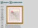 Website Snapshot of Judaica Illuminations