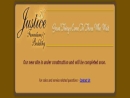 Website Snapshot of Justice Furniture Mfg. Co., Inc.