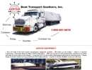 Website Snapshot of JUSTUS BOAT TRANSPORT SOUTHERN, INC