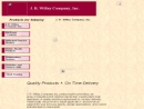Website Snapshot of WILLEY, J. R. COMPANY, INC