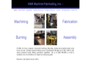 Website Snapshot of K & M Machine & Fabricating, Inc.