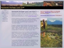 Website Snapshot of KACHMAK HERITAGE LAND TRUST