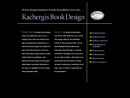 Website Snapshot of KACHERGIS BOOK DESIGN INC