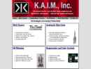 Website Snapshot of K.A.I.M., Inc.