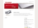 Website Snapshot of Kaiser Aluminum & Chemical Corp. (H Q)