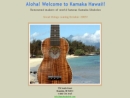 Website Snapshot of Kamaka Hawaii, Inc.