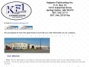 Website Snapshot of Kappers Fabricating, Inc.