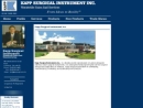Website Snapshot of Kapp Surgical Instruments, Inc.