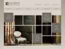 Website Snapshot of Kasmir Fabrics