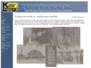 Website Snapshot of KASPAR WIRE WORKS INC