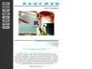 Website Snapshot of Kaufman Products, Inc.
