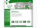 Website Snapshot of Kayco Spray Booths