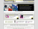 Website Snapshot of Kay Printing Co.