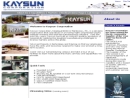 Website Snapshot of Kaysun Corp