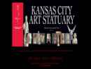 Website Snapshot of Kansas City Art Statuary
