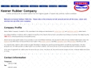 Website Snapshot of KEENER RUBBER COMPANY