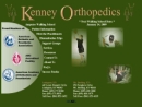 Website Snapshot of KENNEY ORTHOPEDIC