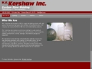 Website Snapshot of Kershaw, Inc., W.R.