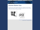 Website Snapshot of Kewanee Washer Corp.