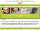 Website Snapshot of KEY HEALTH CARE OPTICAL CENTER