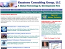 Website Snapshot of Keystone Consulting