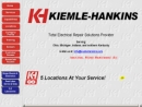 Website Snapshot of Kiemle-Hankins Co.