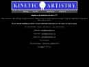 Website Snapshot of KINETIC ARTISTRY, INC.