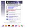 Website Snapshot of Kinetronics