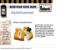 Website Snapshot of King Kold Frozen Foods