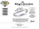 Website Snapshot of King's Jewelers, Inc.