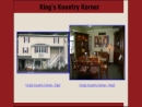 Website Snapshot of King's Kountry Korner