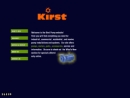 Website Snapshot of KIRST PUMP & MACHINE WORKS