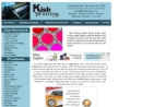 Website Snapshot of Kish Printing