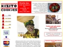 Website Snapshot of Kizito Cookies