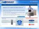 Website Snapshot of KNIGHT HEATING & AIR CONDITIONING, INC.