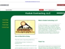 Website Snapshot of KODIAK CONTRACTING LLC
