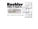 Website Snapshot of Koehler Rubber & Supply Co.