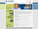 Website Snapshot of KOOPS INC