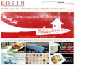 Website Snapshot of KORIN JAPANESE TRADING CORP