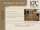 Website Snapshot of K P C Tile & Stone, Inc.