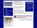 Website Snapshot of Krausher Machining, Inc.