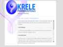 Website Snapshot of KRELE PHARMACEUTICALS, INC