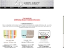 Website Snapshot of Krepe-Kraft, Inc.
