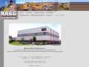 Website Snapshot of KR&G Excavating Partners, LLC