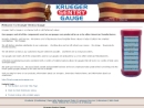 Website Snapshot of Krueger Sentry Gauge Co., Inc.