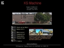 Website Snapshot of K S Machine, Inc.