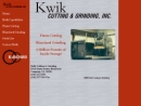 Website Snapshot of Kwik Cutting & Grinding, Inc.