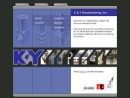 Website Snapshot of K & Y Mfg., Inc.